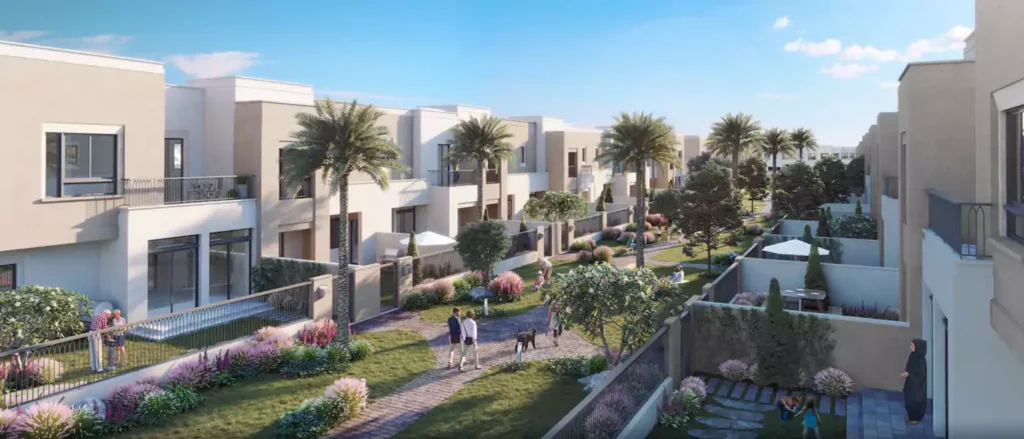 Reem Townhouses at Town Square Dubai - Nshama1