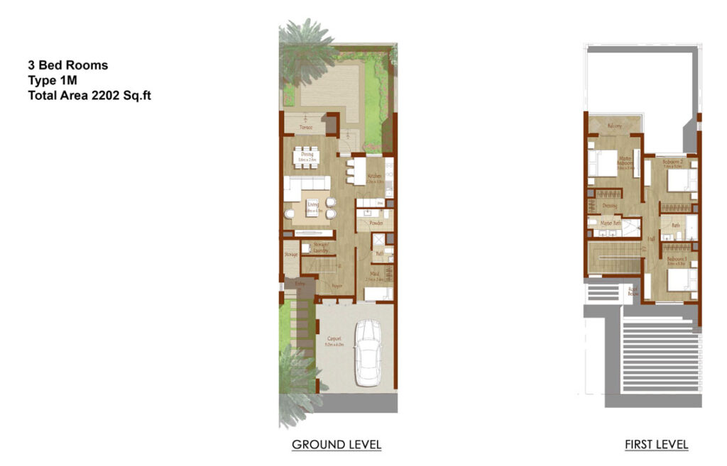 reem townhouses floor image 1 reem townhouses floor image 1