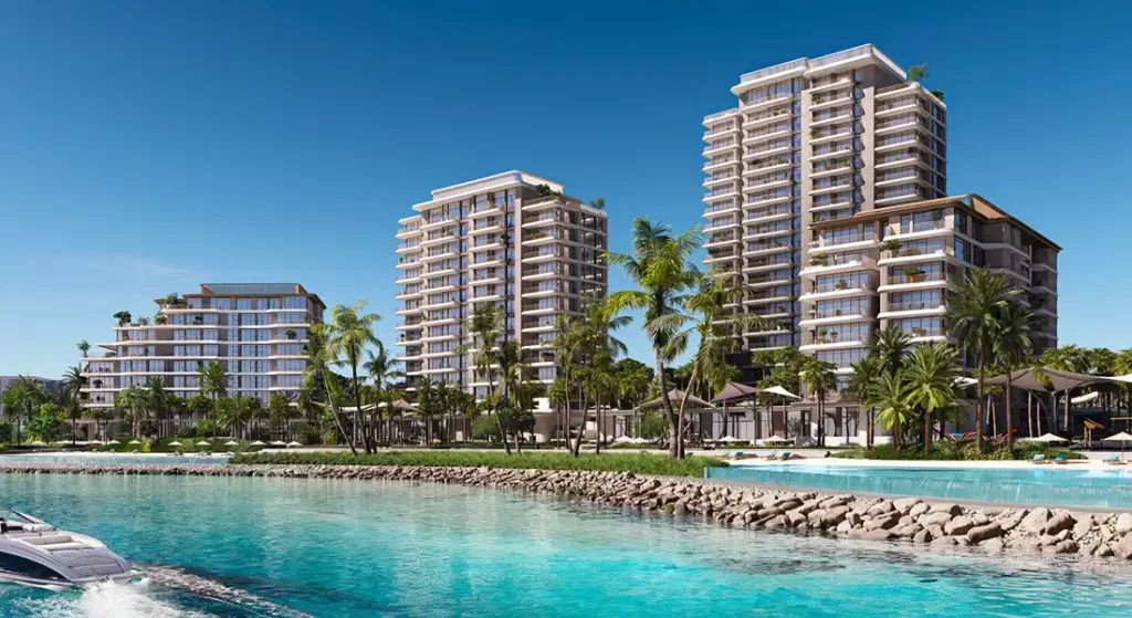 Bay Grove Residences at Dubai Islands by Nakheel Properties - Noble Horizon Real Estate - Full Building