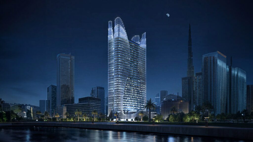 Binghatti Skyhall at Business Bay - Noble Horizon Real - Estate Full Building