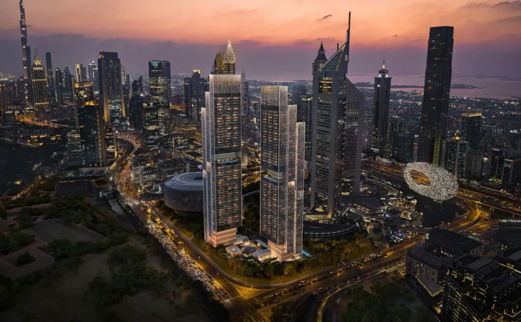 jumeirah residences emirates towers at sheikh zayed road by meraas noble horizon real estate full building jumeirah residences emirates towers at sheikh zayed road by meraas noble horizon real estate full building