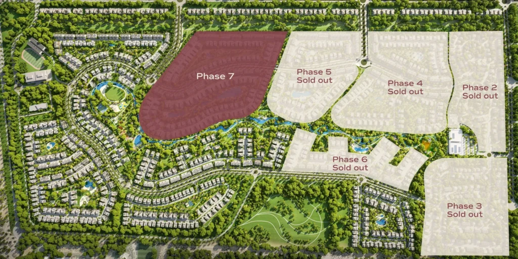Nad Al Sheba Phase 7 Map