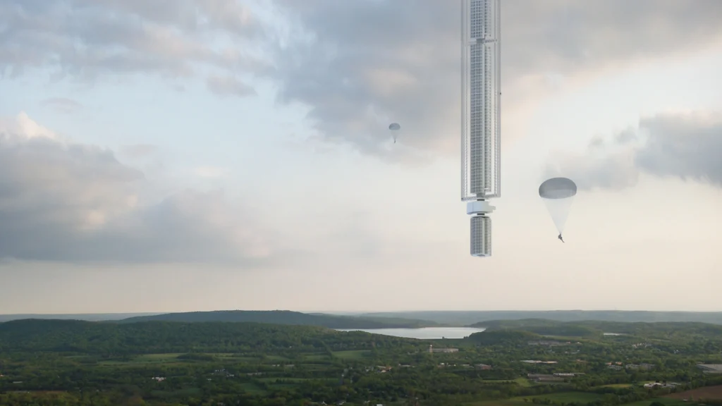 Analemma Tower: The World's First Space-Suspended Skyscraper
