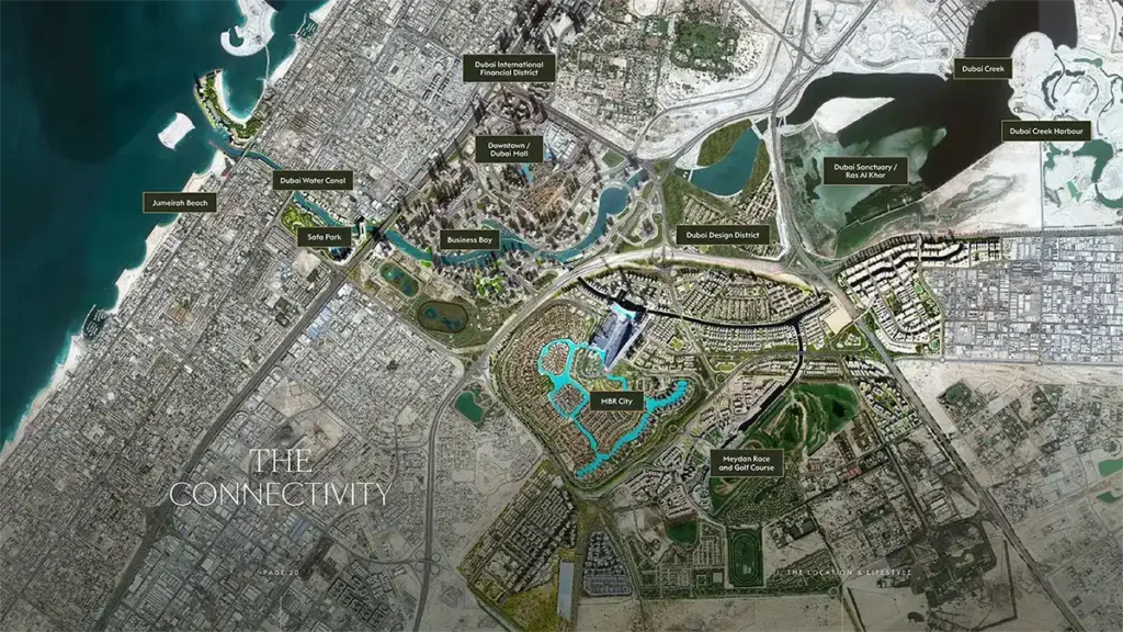 Downtown Residences by Deyaar Location Map