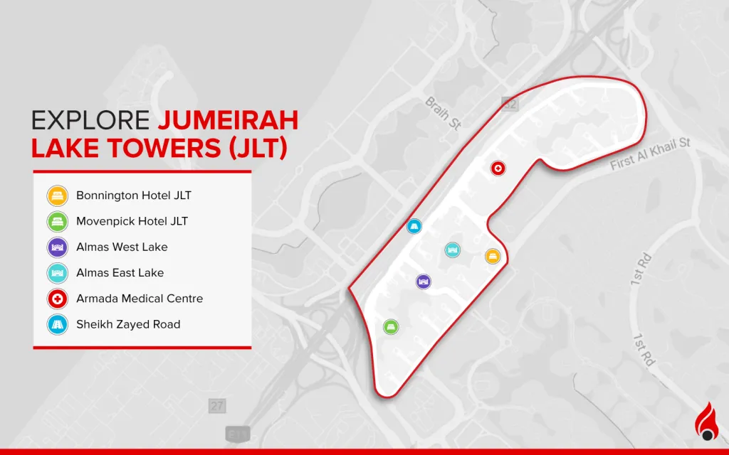 jumeirah lake towers jlt location jumeirah lake towers jlt location