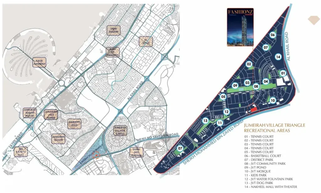 jumeirah village triangle location map jumeirah village triangle location map