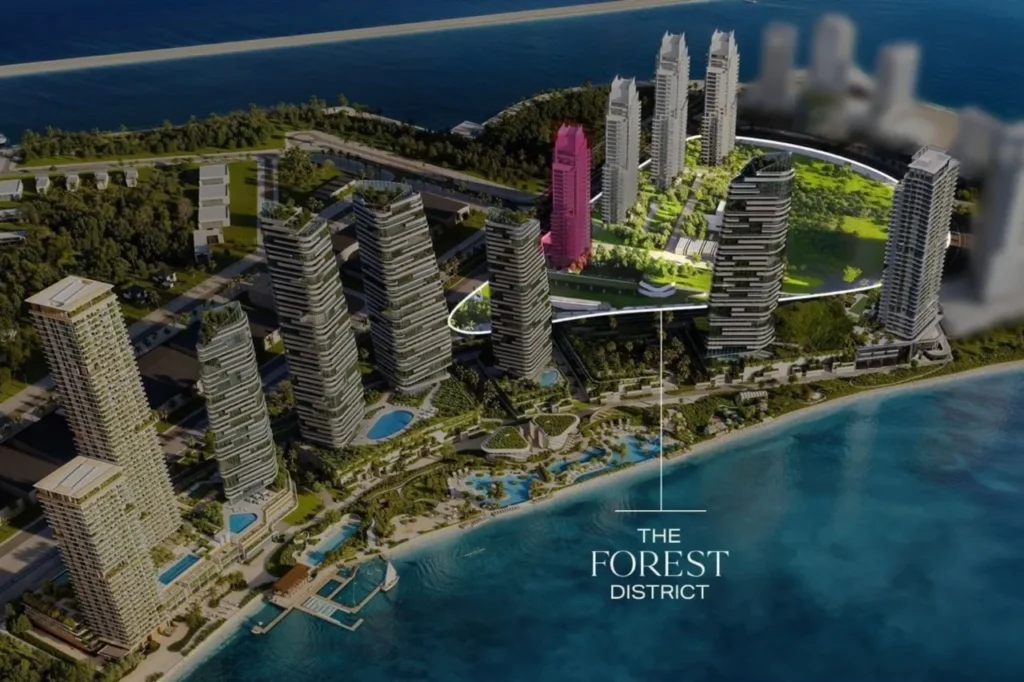 the forest district by beyond omniyat in dubai maritime city