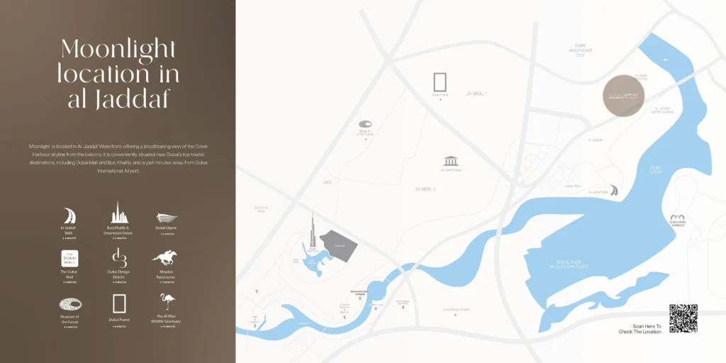 Binghatti Moonlight Location Map