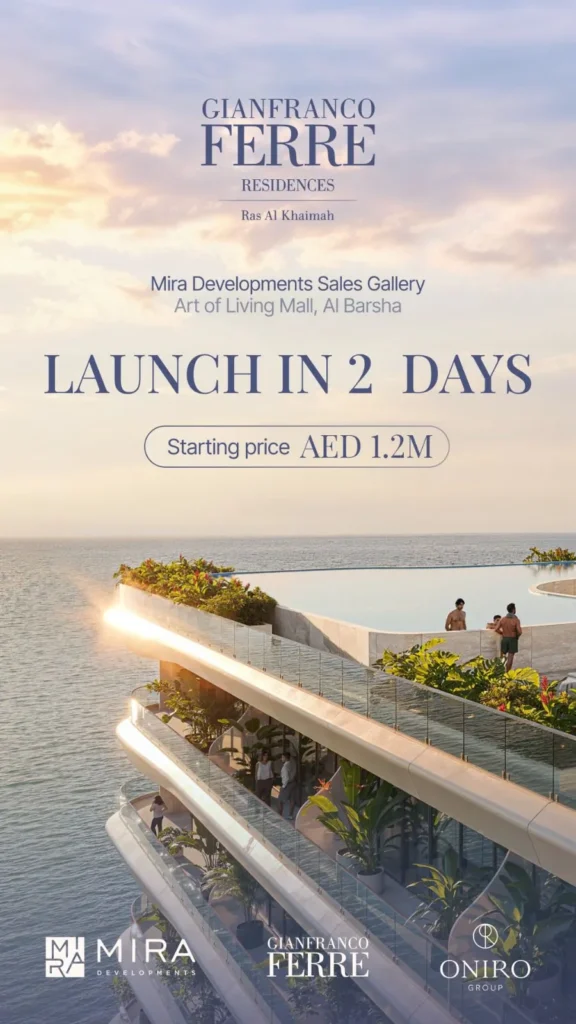 gianfranco ferre residences by mira developments within ras al khaimah launch gianfranco ferre residences by mira developments within ras al khaimah launch