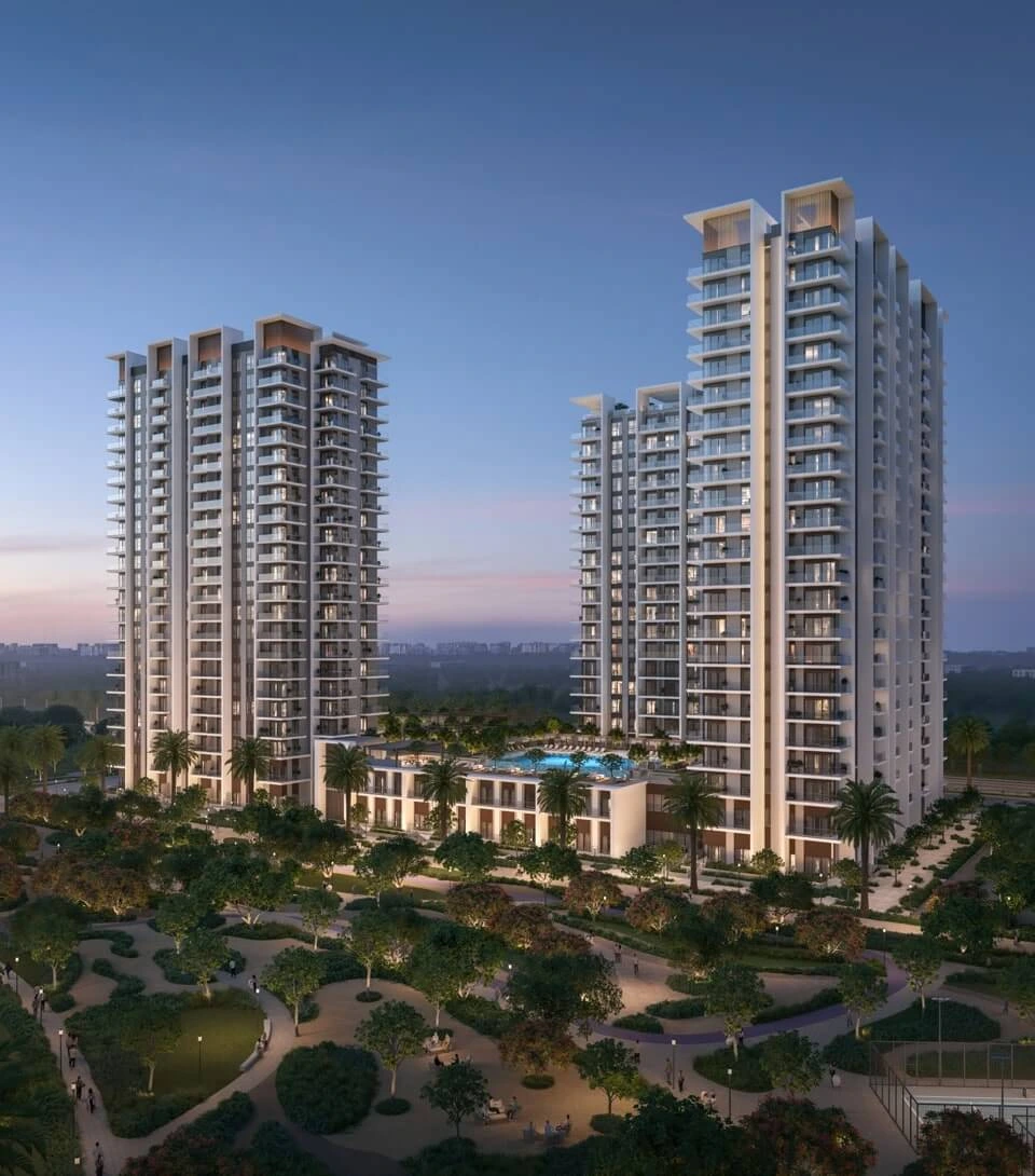 Rosehill at Dubai Hills Estate Golf Front Luxury by Emaar Properties Noble Horizon Real Estate Full Building